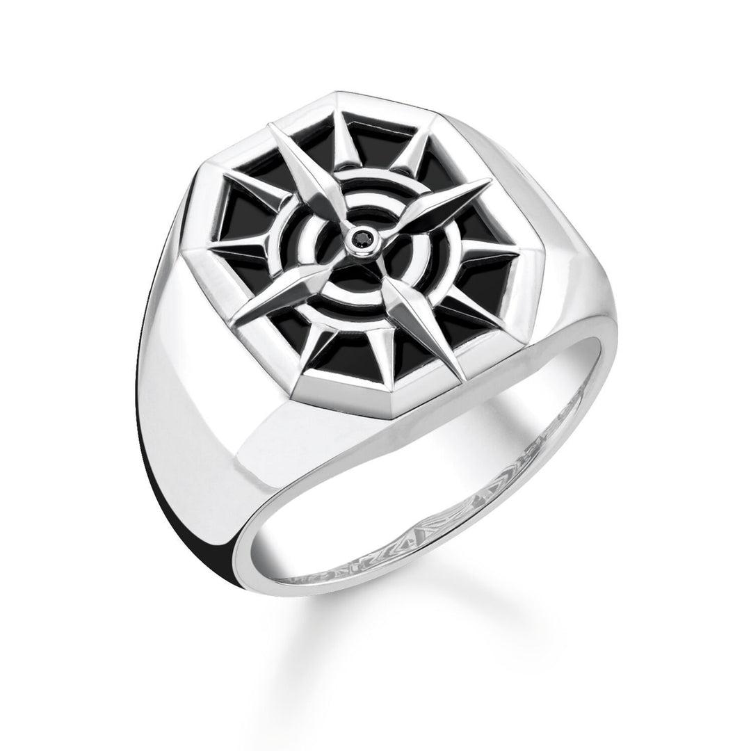 Ring Compass Black | THOMAS SABO Australia