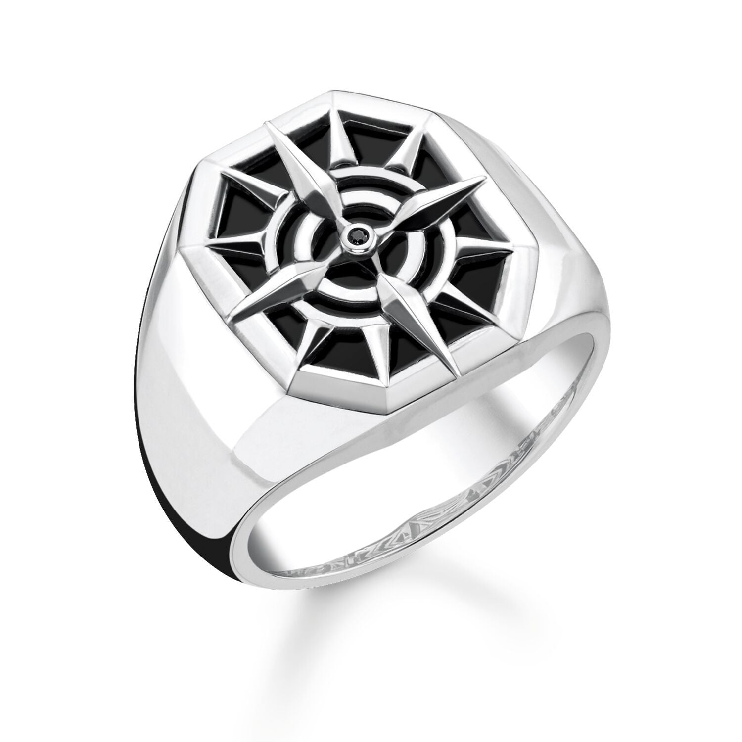 Ring Compass Black | THOMAS SABO Australia