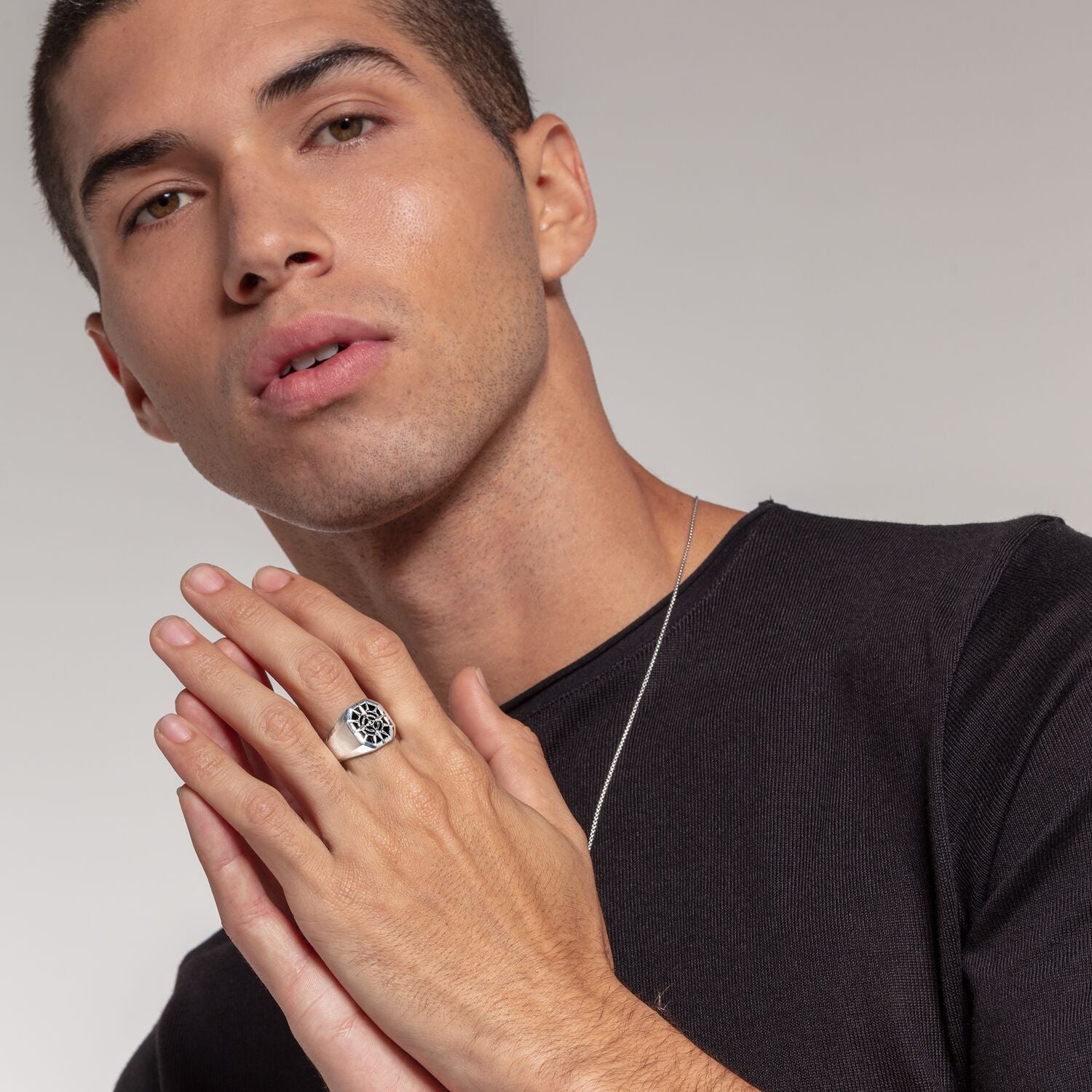 Ring Compass Black | THOMAS SABO Australia