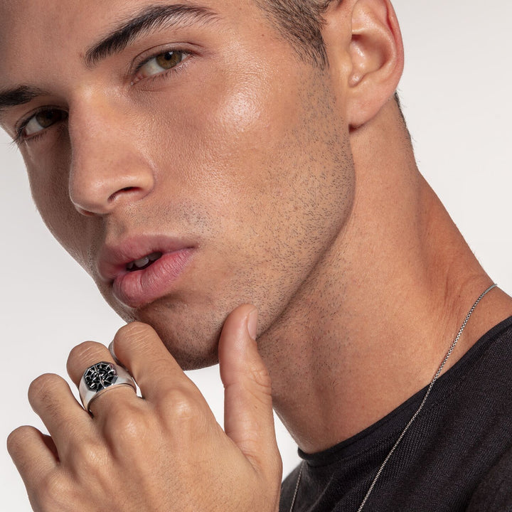 Ring Compass Black | THOMAS SABO Australia