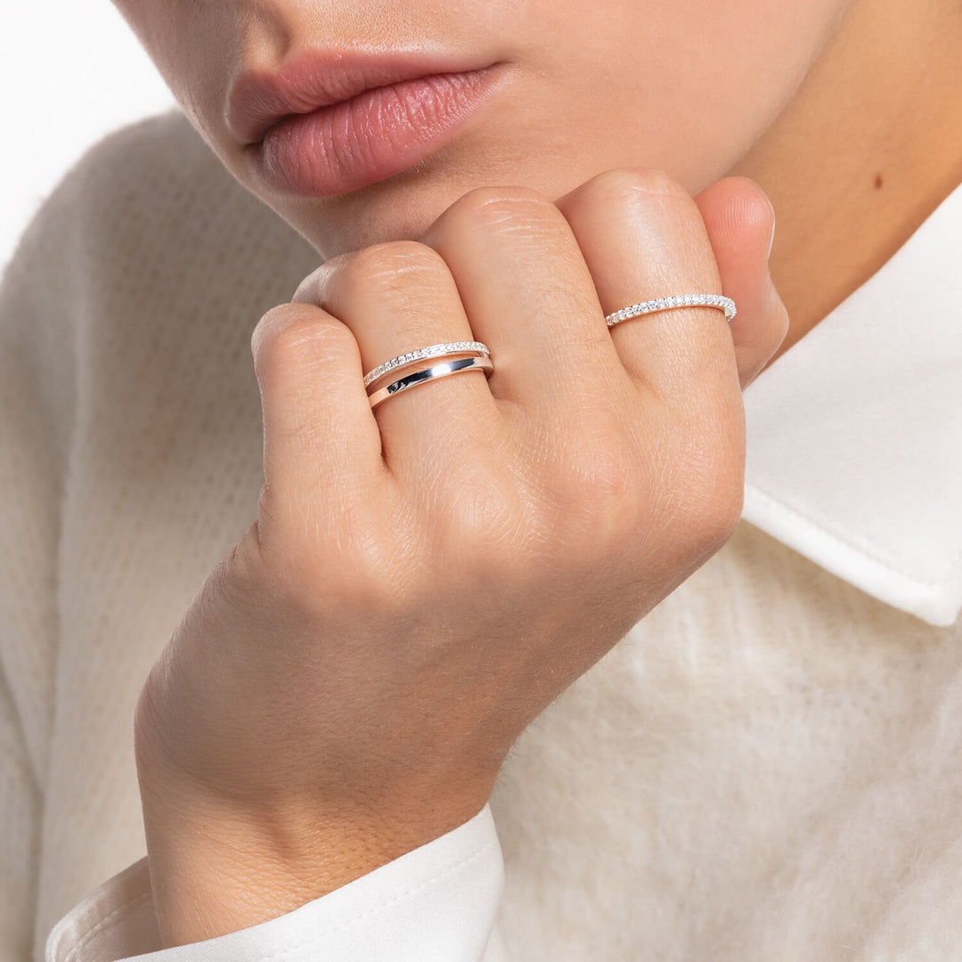 Ring White Stones | THOMAS SABO Australia
