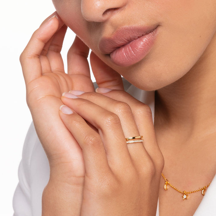 Ring White Stones | THOMAS SABO Australia