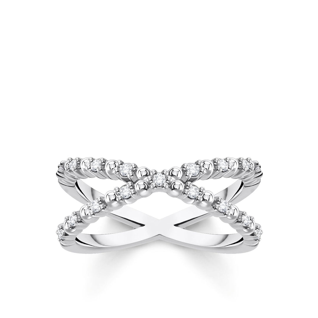 Ring Dots With Stones | THOMAS SABO Australia