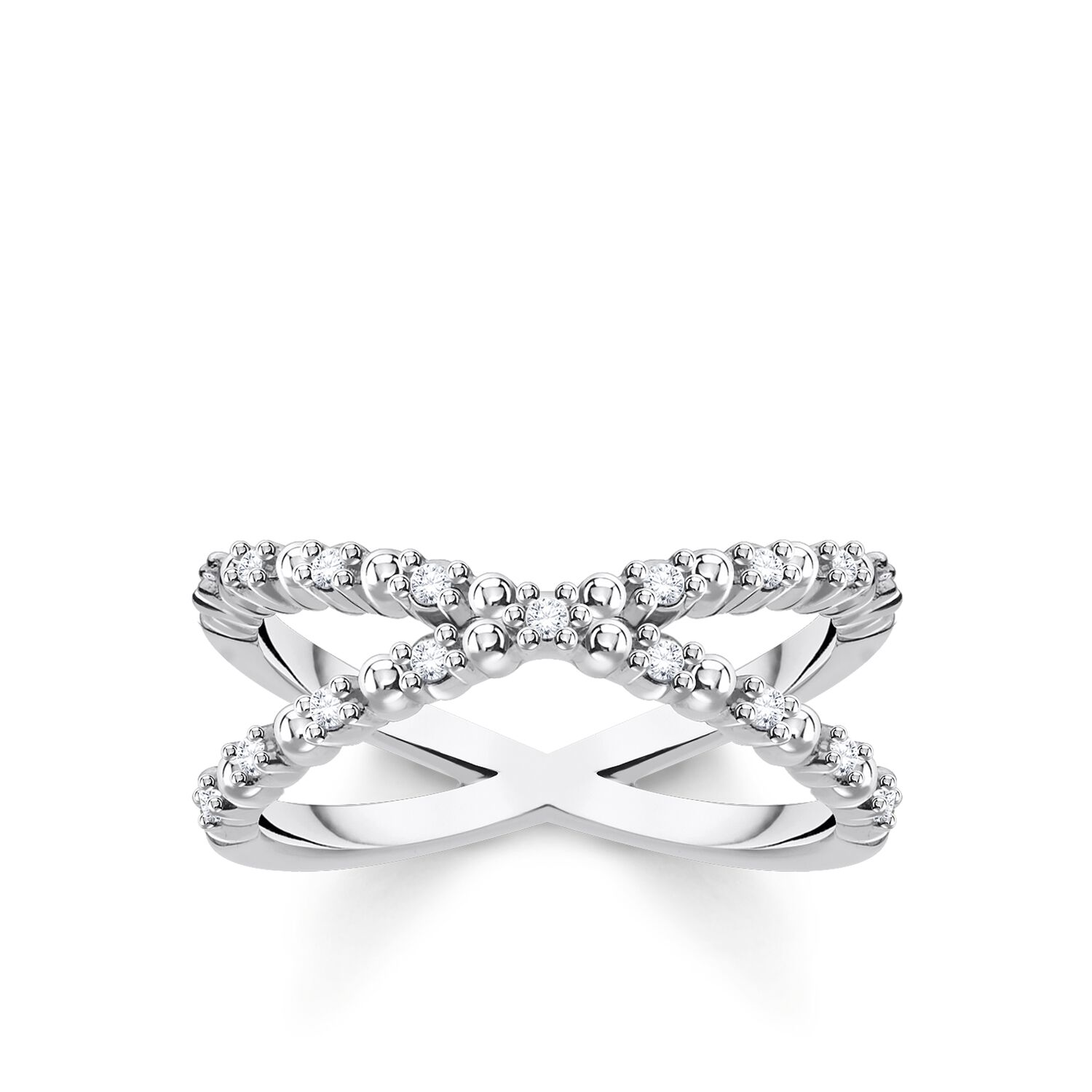 Ring Dots With Stones | THOMAS SABO Australia