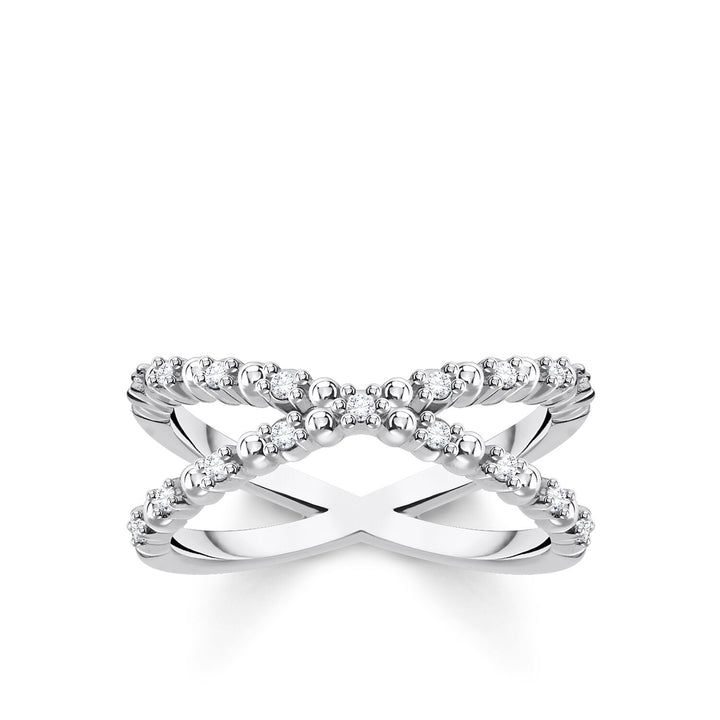 Ring Dots With Stones | THOMAS SABO Australia