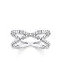 Ring Dots With Stones | THOMAS SABO Australia