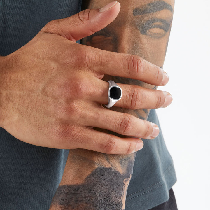 Ring Classic Black Silver | THOMAS SABO Australia
