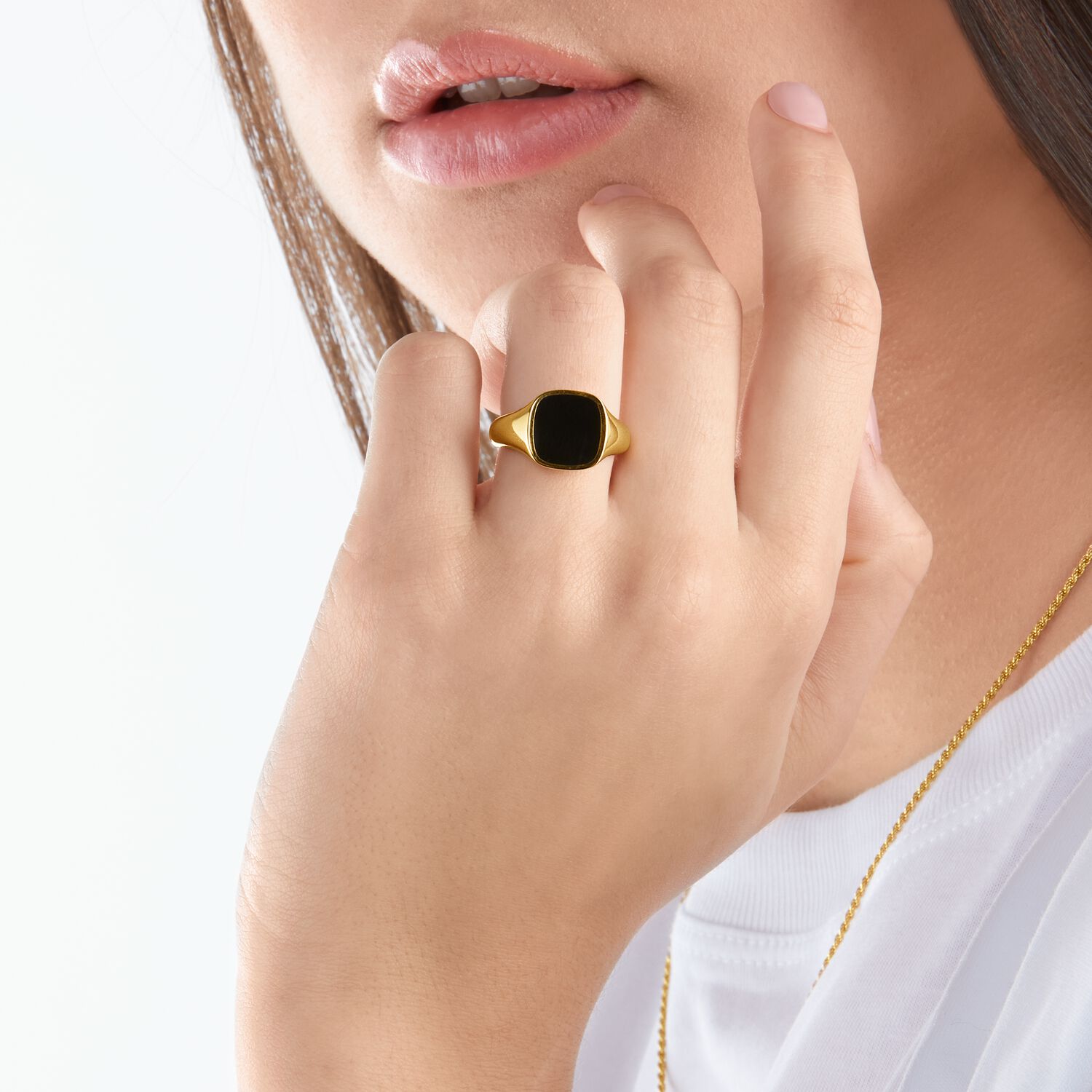 Ring Classic Black Gold | THOMAS SABO Australia