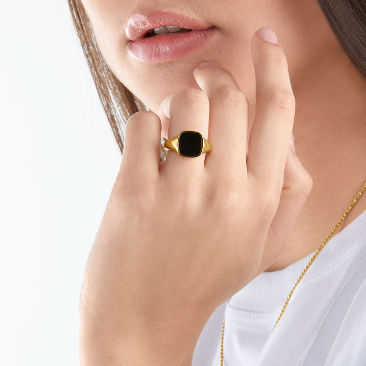 Ring Classic Black Gold | THOMAS SABO Australia
