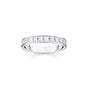 Ring white stones pavé silver | THOMAS SABO Australia