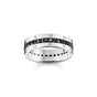 Heritage Black Wide Band Ring | THOMAS SABO Australia