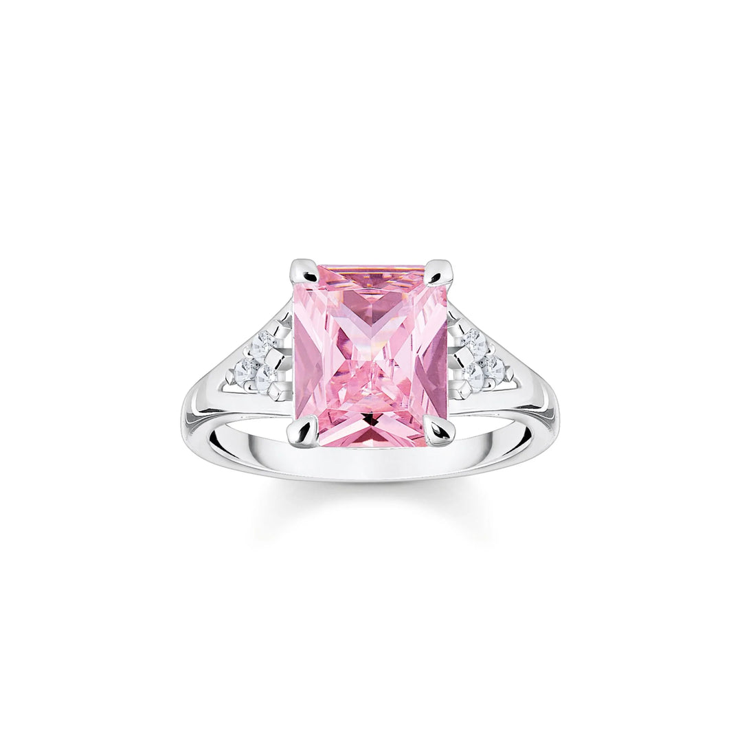 Heritage Pink Silver Cocktail Ring | THOMAS SABO Australia