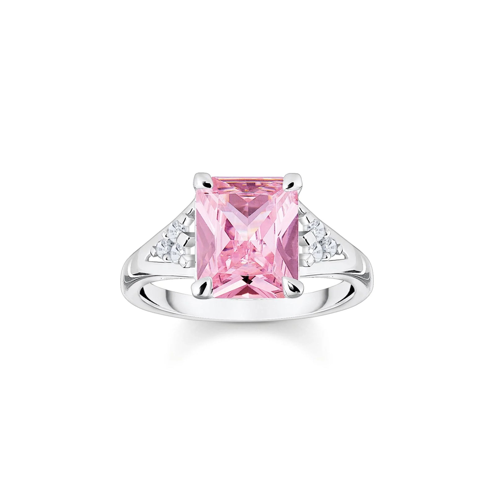 Heritage Pink Silver Cocktail Ring | THOMAS SABO Australia