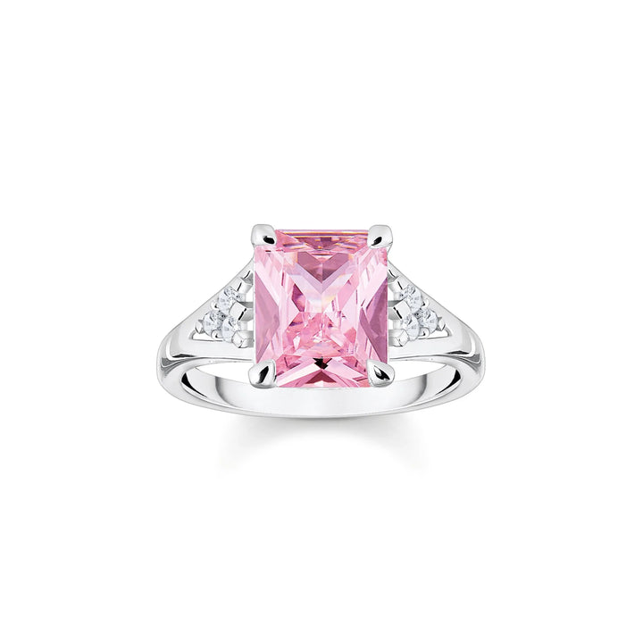 Heritage Pink Silver Cocktail Ring | THOMAS SABO Australia
