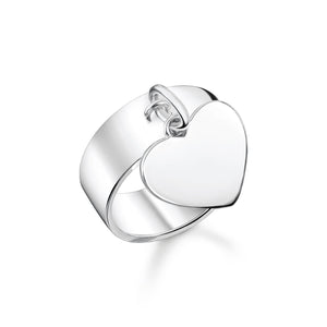 Ring with heart silver | THOMAS SABO Australia