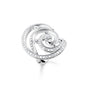 Ring wave with white stones | THOMAS SABO Australia