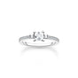 Ring pavé white stone silver | THOMAS SABO Australia