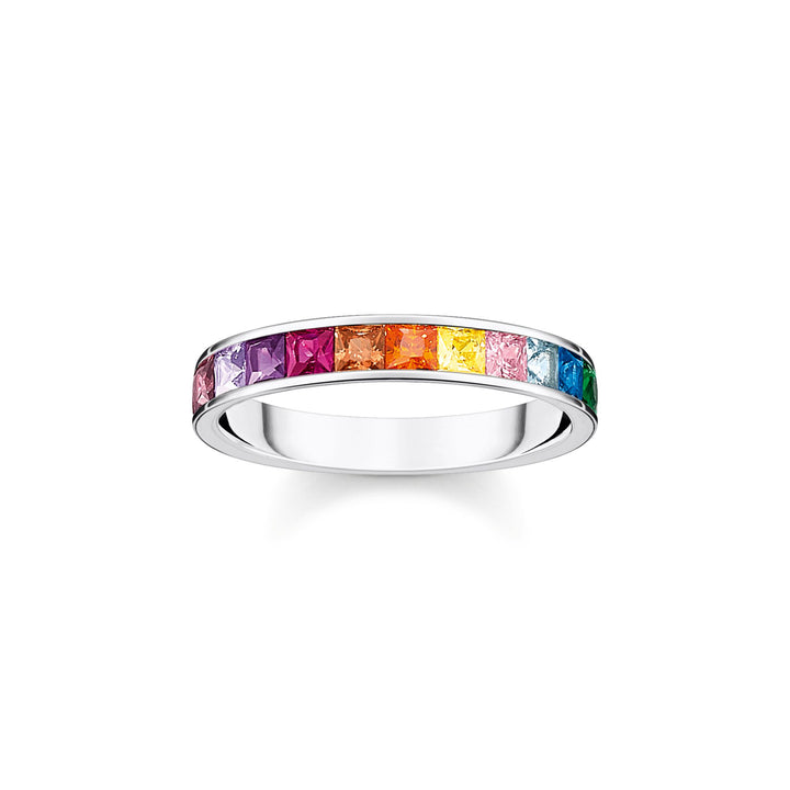 Ring colourful stones silver | THOMAS SABO Australia
