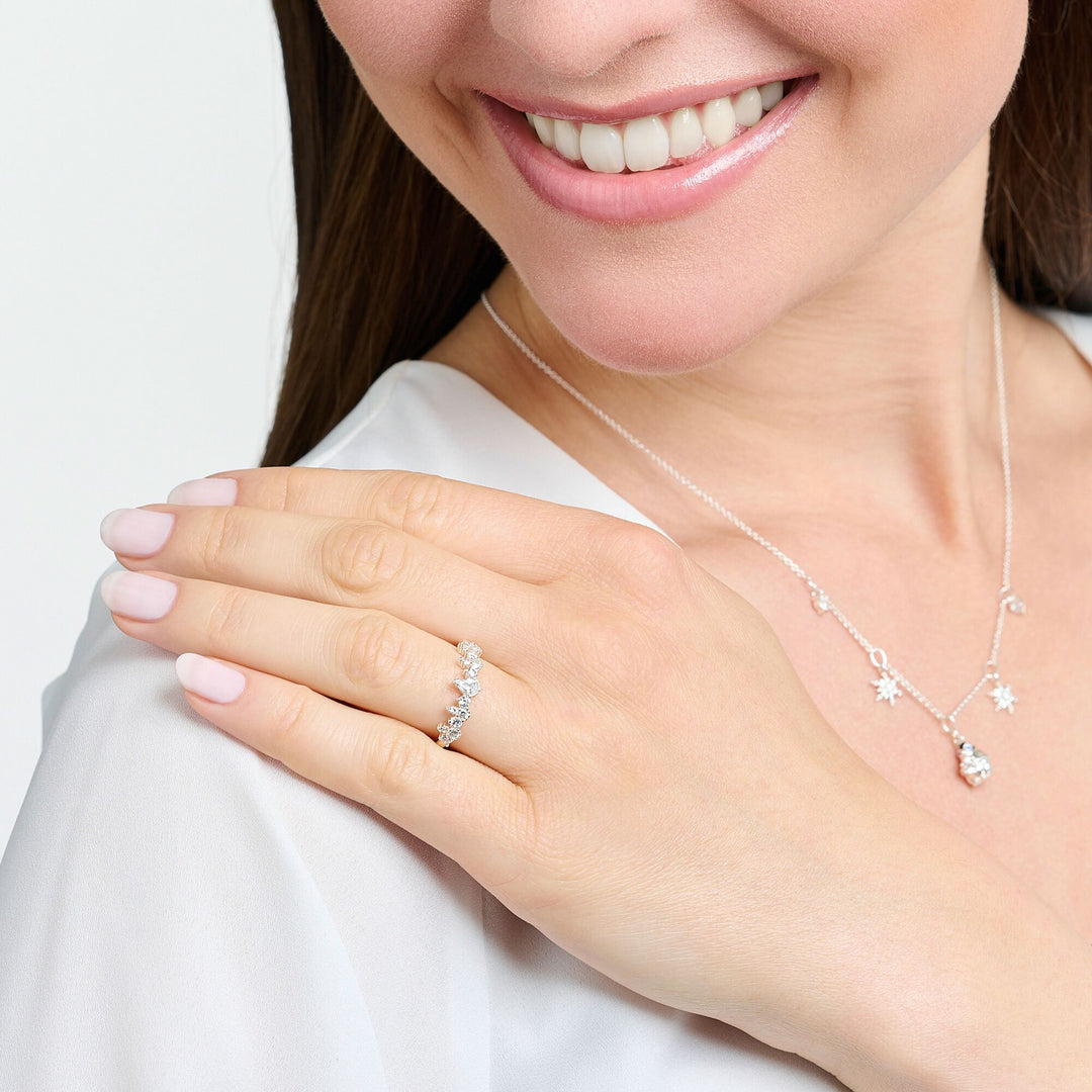 Ring ice crystals silver | THOMAS SABO Australia