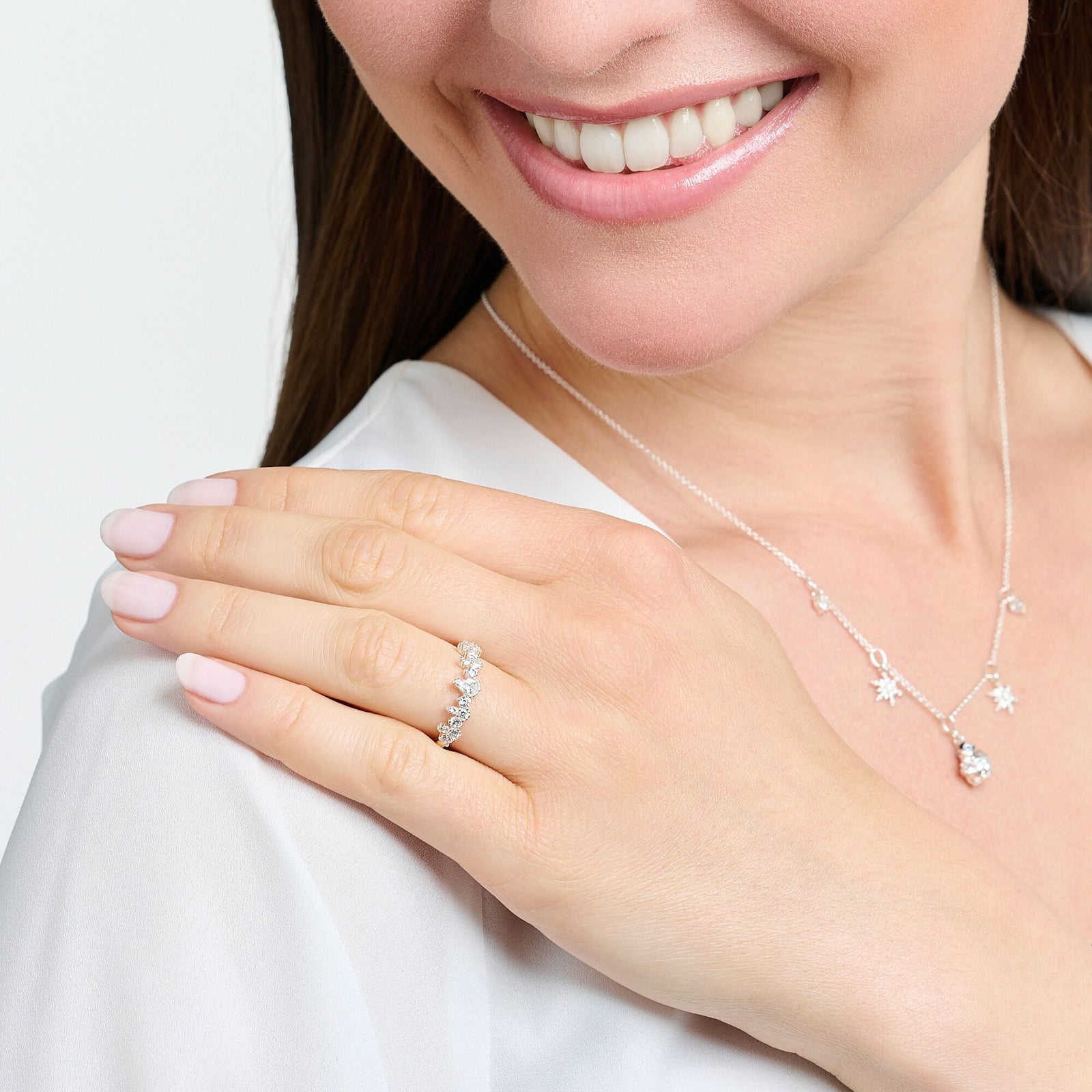 Ring ice crystals silver | THOMAS SABO Australia