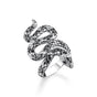 Ring blackened snake | THOMAS SABO Australia