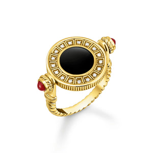 Rotating Coin Gold Ring | THOMAS SABO Australia