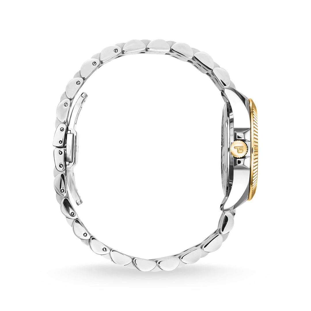 Women’s watch flowers from pink colored stones | THOMAS SABO Australia