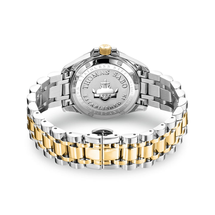 Women’s watch flowers from pink colored stones | THOMAS SABO Australia
