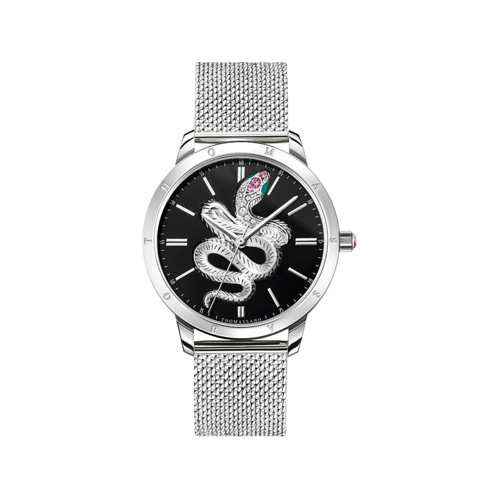 Women’s watch snake in 3D optics silver | THOMAS SABO Australia