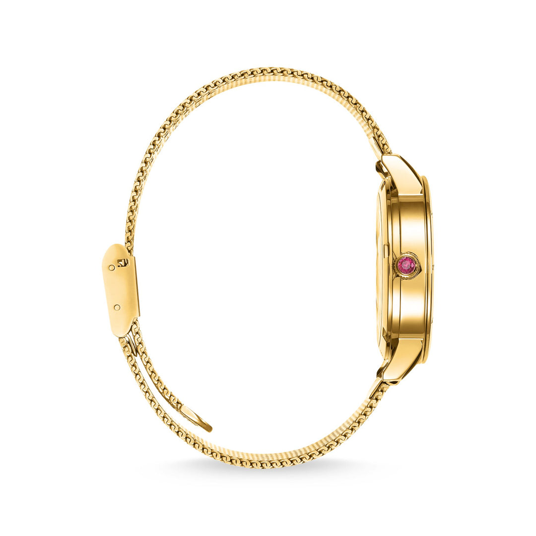 Women’s watch snake in 3D optics gold | THOMAS SABO Australia