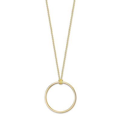 Charm Necklace "Circle Gold" | THOMAS SABO Australia