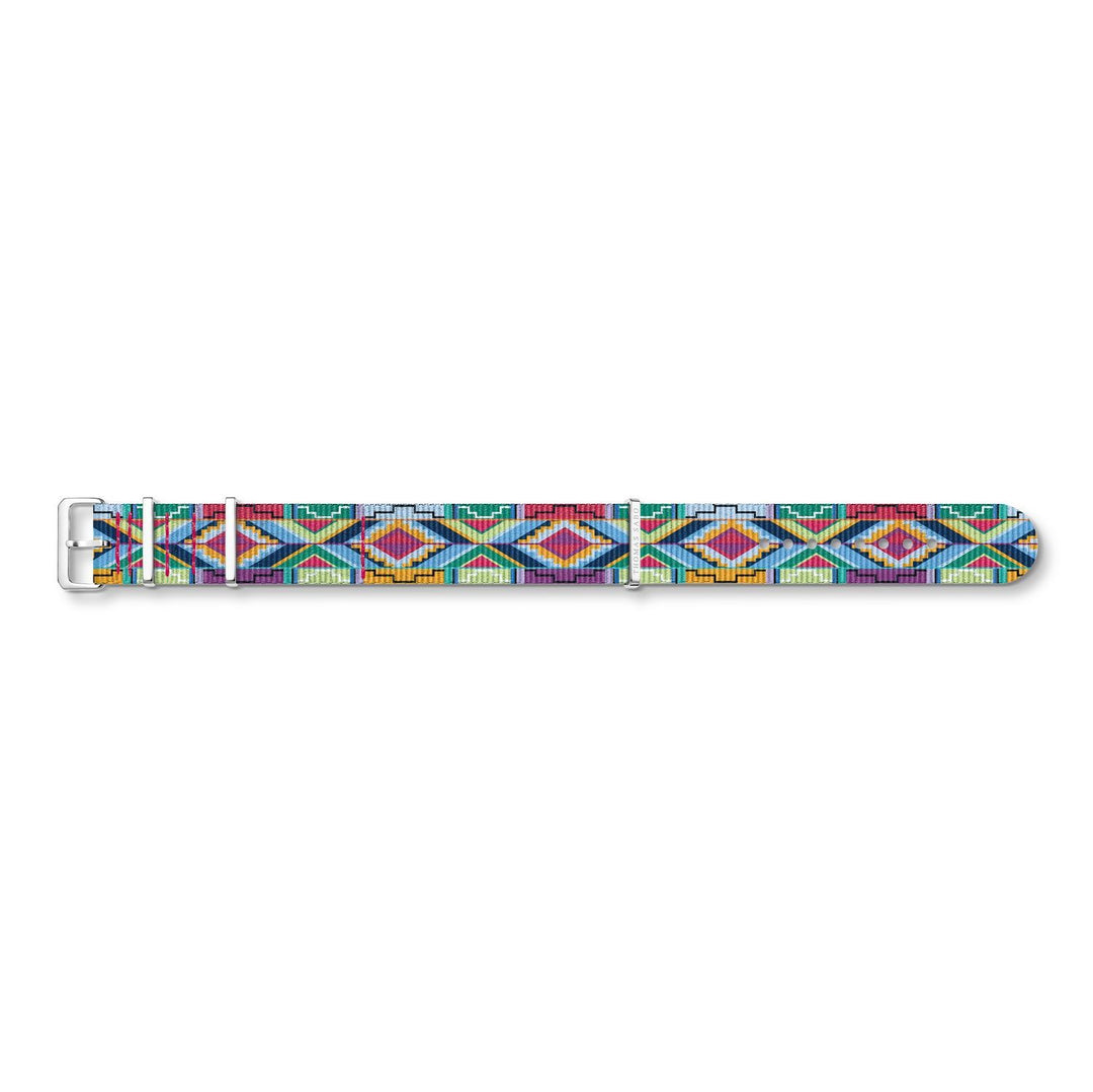 Watch Band "Code TS Nato Coloured Graphic Patterns | THOMAS SABO Australia