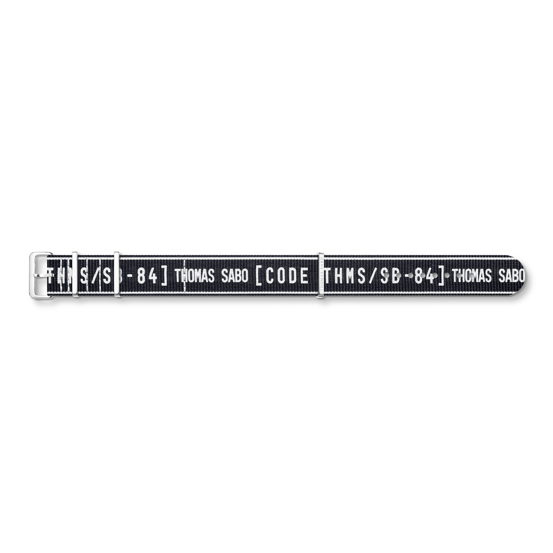 Watch Band Urban CODE TS NATO, Black | THOMAS SABO Australia