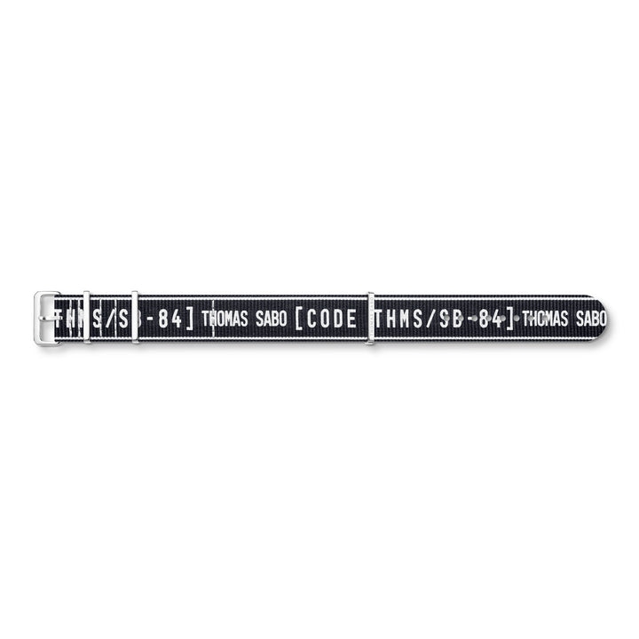 Watch Band Urban CODE TS NATO, Black | THOMAS SABO Australia