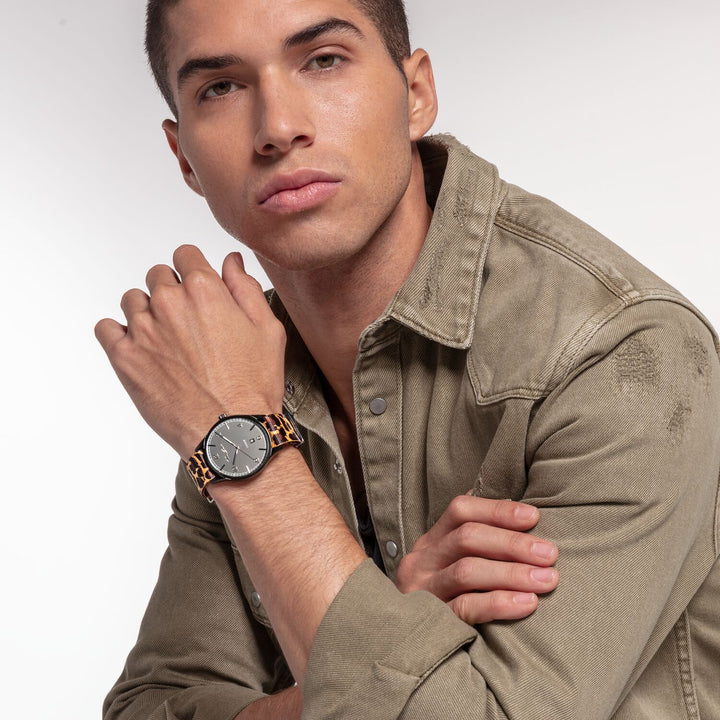 Watch Band CODE TS NATO, Animal Print | THOMAS SABO Australia