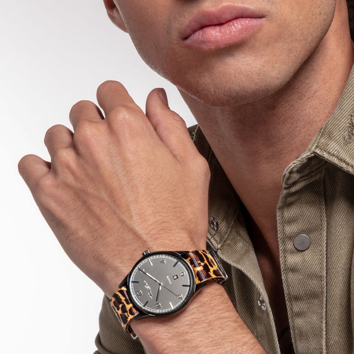 Watch Band CODE TS NATO, Animal Print | THOMAS SABO Australia