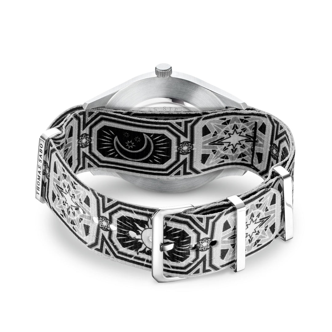 Watch Band CODE TS NATO, Black Night Sky | THOMAS SABO Australia