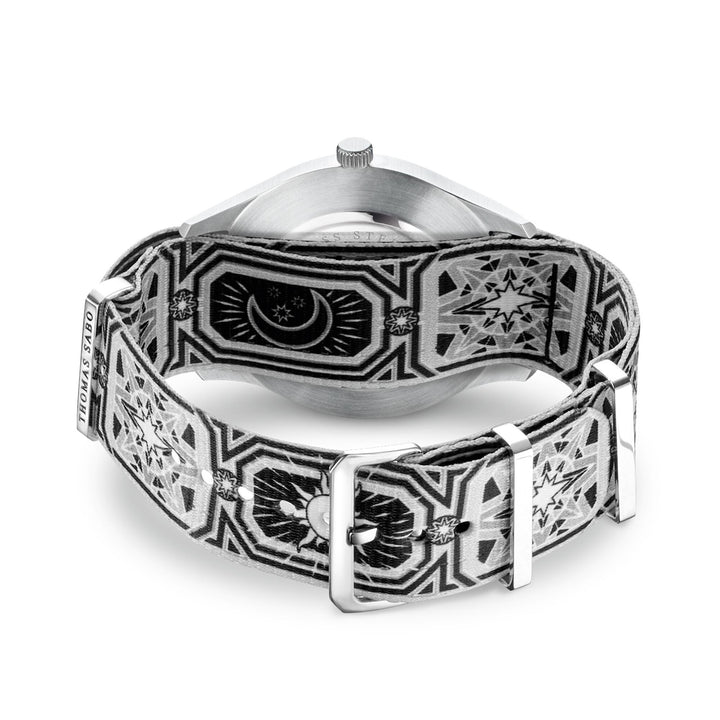 Watch Band CODE TS NATO, Black Night Sky | THOMAS SABO Australia