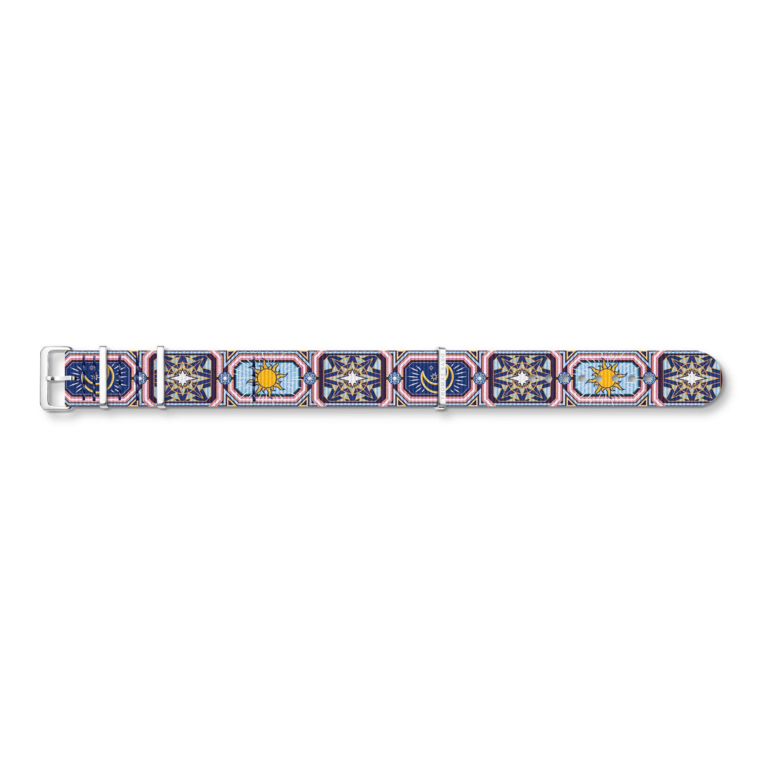Watch Band CODE TS NATO, Colourful Night Sky | THOMAS SABO Australia