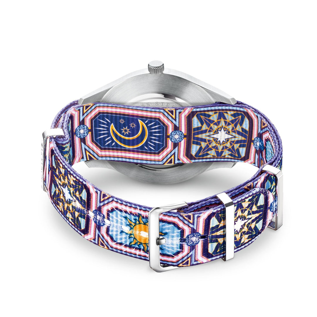 Watch Band CODE TS NATO, Colourful Night Sky | THOMAS SABO Australia