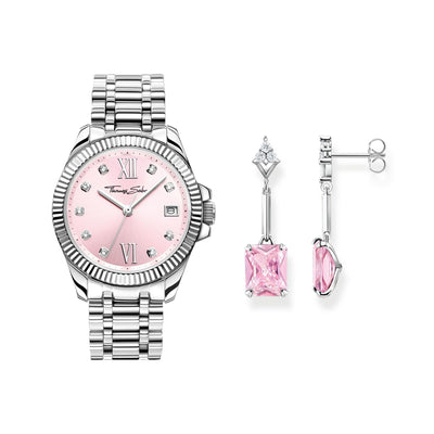 Divine Pink Watch & Earrings Set | THOMAS SABO Australia